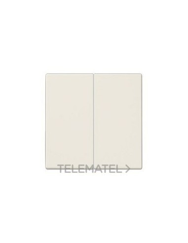 TECLA PULSADOR DOBLE LS BLANCO