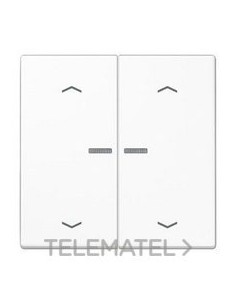 TECLA PULS.DBL.VISOR PERS.LS BL ALP.