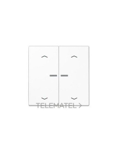 TECLA PULS.DBL.VISOR PERS.LS BL ALP.