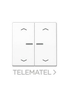 TECLA PULS.DBL.VISOR PERS.AS BL ALP.