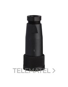 CONECTOR M18 HEMBRA RECTO