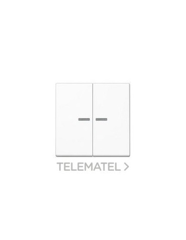 TECLA PULS.DBL.VISOR A102KO5WW BL ALP.