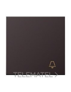 TECLA PULSADOR CON SÍMBOLO TIMBRE DARK