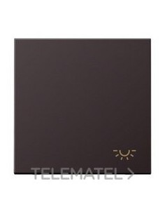 TECLA PULSADOR CON SÍMBOLO LUZ DARK