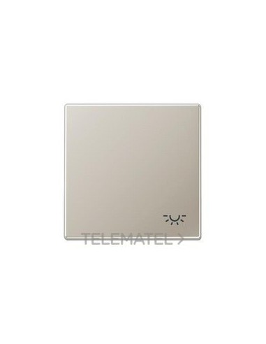 TECLA PARA PULSADOR LUZ SERIE ACERO