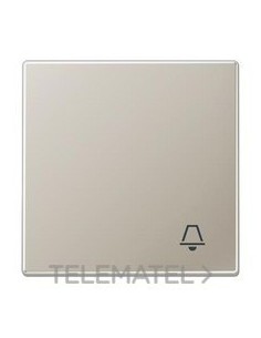 TECLA PARA PULSADOR TIMBRE SERIE ACERO