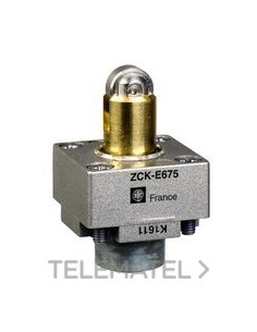 CABEZA PULSADOR+ROLDANA REF METAL +120°C