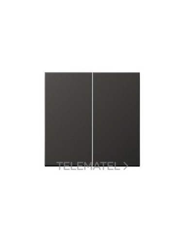 TECLA PARA MECANISMO DOBLE ANTRACITA