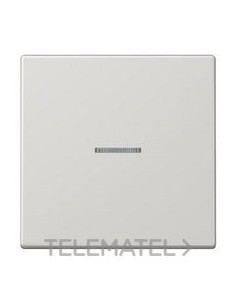 TECLA KNX CON VISOR GRIS CLARO