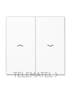 TECLA DOBLE PERSIANA BLANCO ALPINO