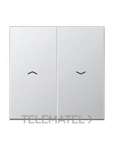 TECLA DOBLE PERSIANA ALUMINIO