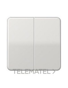 TECLA DOBLE CD GRIS CLARO