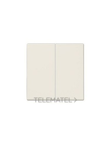 TECLA DOBLE BLANCO MARFIL