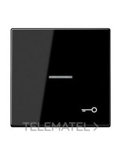 TECLA CON VISOR + SÍMBOLO PUERTA NEGRO