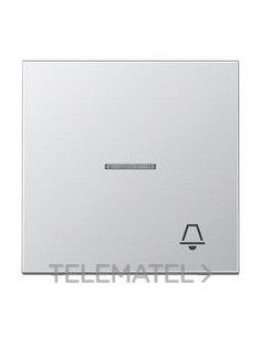 TECLA CON VISOR SÍMBOLO TIMBRE ALUMINIO