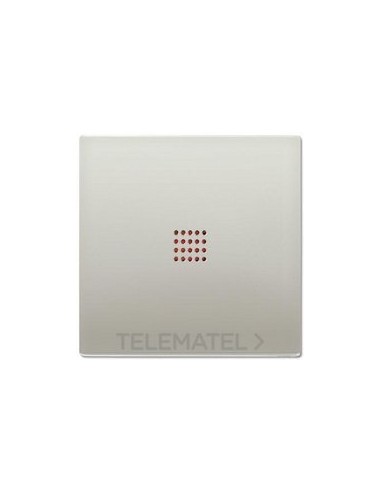 TECLA CON VISOR SERIE ACERO