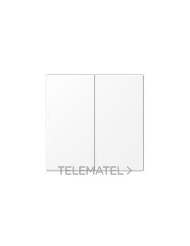 TECLA 2 PULSADORES LS BLANCO MATE