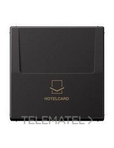 TARJETERO HOTEL PARA PULSADOR 531U DARK