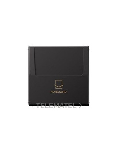 TARJETERO HOTEL PARA PULSADOR 531U DARK