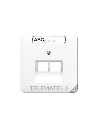 TAPA T.TELEF.UAE2x8P INSC.GR