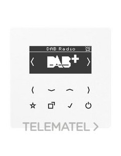 SMART RADIO DAB+SERIE LS BLANCO ALPINO