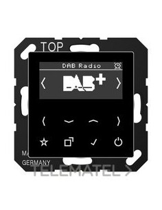 SMART RADIO DAB+ NEGRO SERIE AS/A