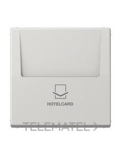 RECEPTOR TARJETA - LLAVE GRIS CLARO