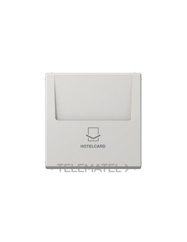 RECEPTOR TARJETA - LLAVE GRIS CLARO