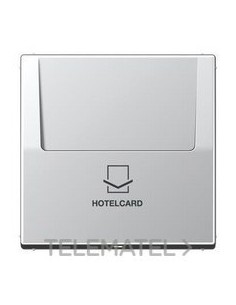 RECEPTOR TARJETA - LLAVE ALUMINIO