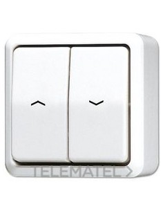 PULSADOR PERSIANAS AP600 BLANCO ALPINO