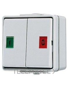 PULSADOR DOBLE ESTANCO WG600