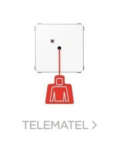 PULSADOR CON TIRADOR CD BLANCO ALPINO