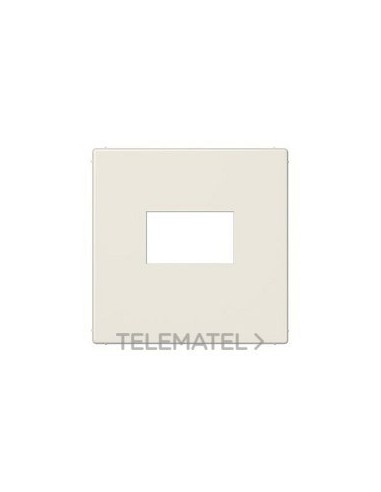 PLACA TOMA USB LS BLANCO MARFIL