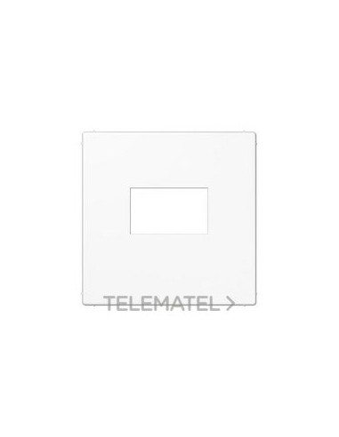 PLACA TOMA USB LS BLANCO ALPINO