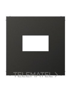 PLACA TOMA USB LS ANTRACITA