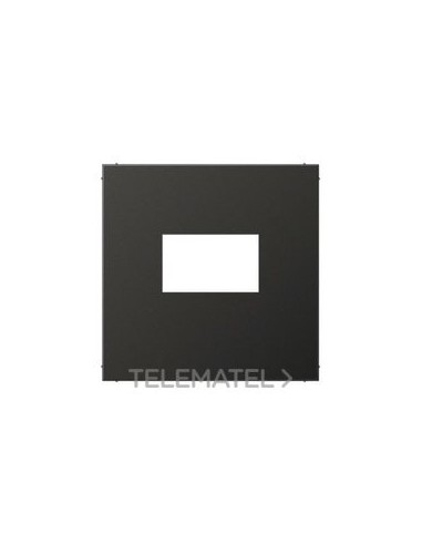 PLACA TOMA USB LS ANTRACITA