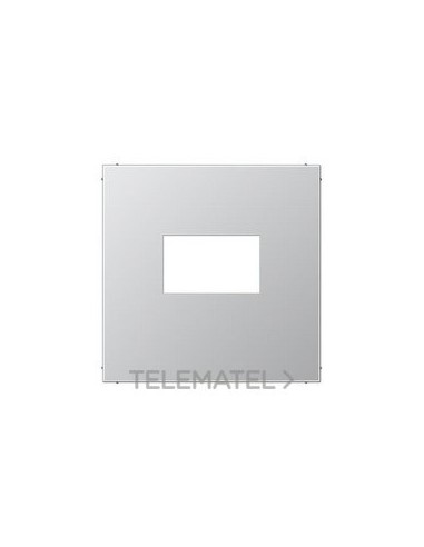 PLACA TOMA USB LS ALUMINIO