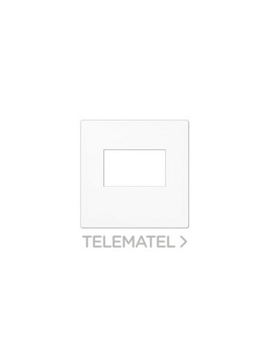 PLACA TOMA USB A BLANCO ALPINO