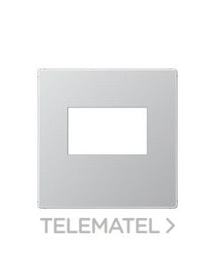 PLACA TOMA USB A ALUMINIO