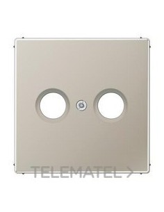 PLACA TELEVISIÓN SERIE ACERO