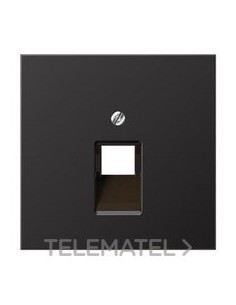 PLACA TELÉFONO SIMPLE LACADO OSCURO