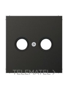 PLACA PARA TOMA TV ANTRACITA