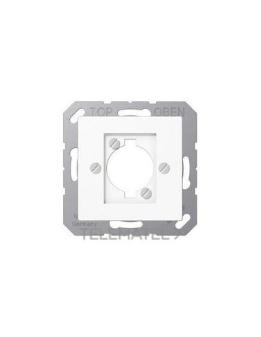 PLACA PARA ENCHUFE XLR A BLANCO ALPINO