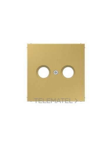 PLACA PARA BASES ANTENA TV LATÓN CLASSIC