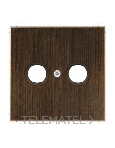 PLACA PARA BASES ANTENA TV LATÓN ANTIK