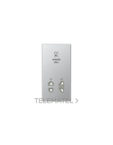 PLACA P/BSENCH.AFEITAR MET.Al