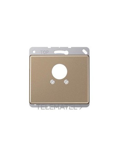 PLACA P/2 T.ALTAV.O RCA BRONCE-ORO