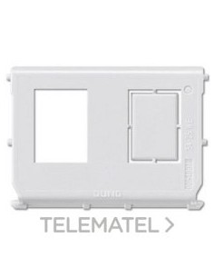 PLACA MONTAJE 2 ENCHUFES