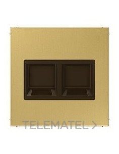 PLACA MDR.JACK-RADIALL 2 T.LS LT.CLR.