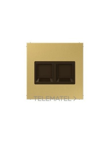 PLACA MDR.JACK-RADIALL 2 T.LS LT.CLR.